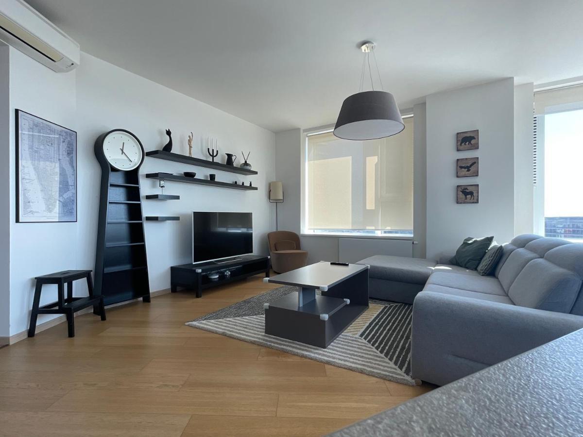 Sag Panorama Apartment 3 Rooms 19Th Floor Great View Free Parking Братислава Екстериор снимка