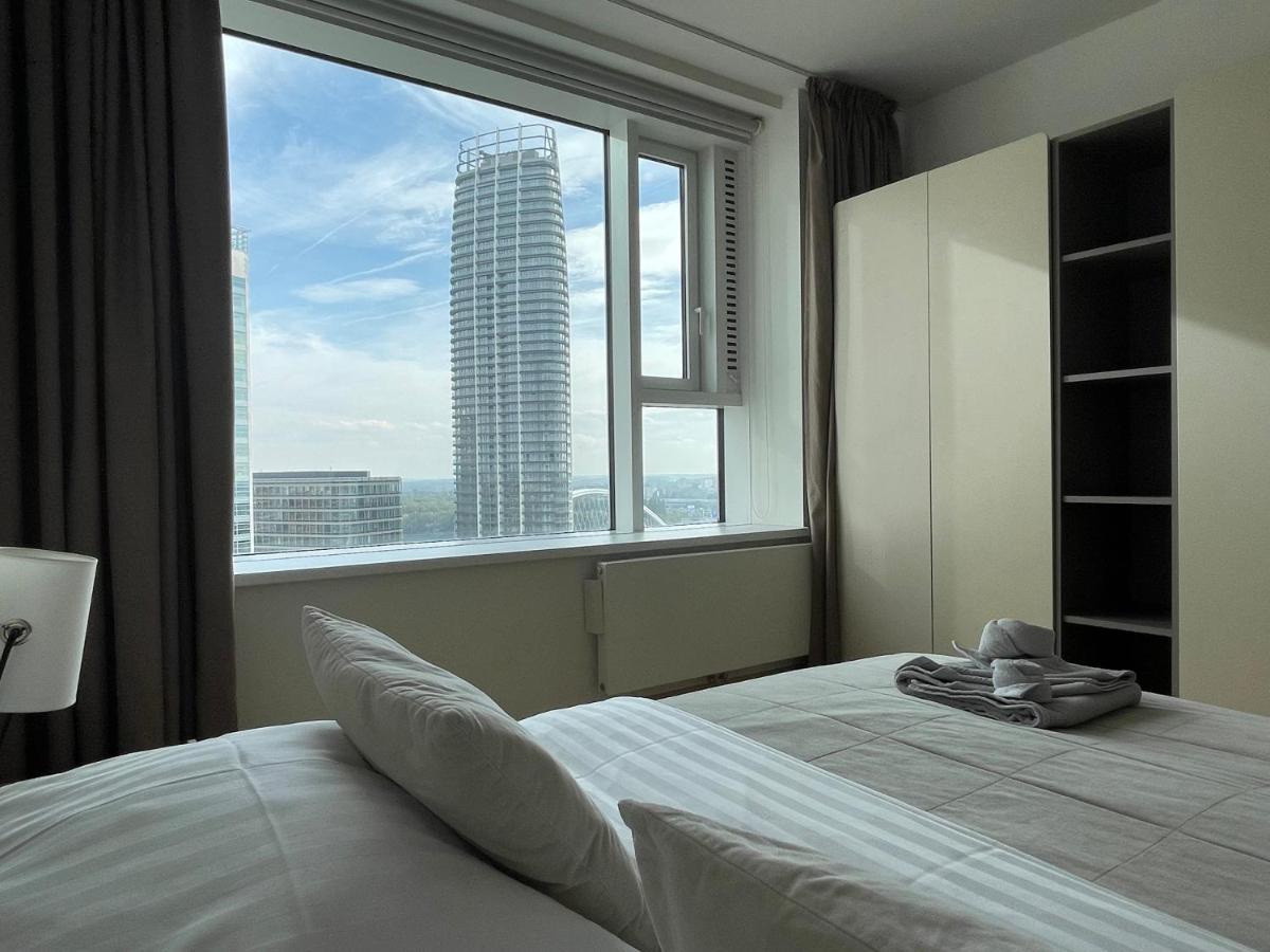 Sag Panorama Apartment 3 Rooms 19Th Floor Great View Free Parking Братислава Екстериор снимка