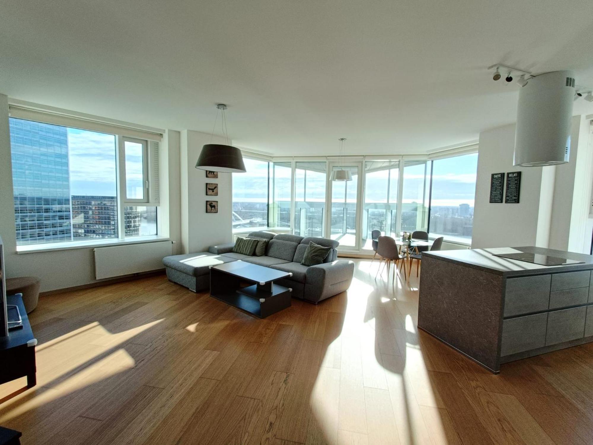Sag Panorama Apartment 3 Rooms 19Th Floor Great View Free Parking Братислава Екстериор снимка