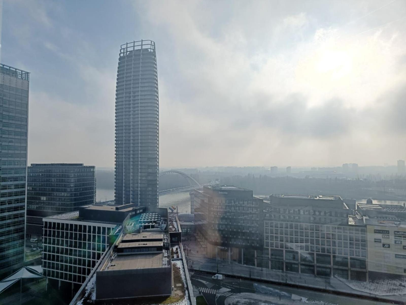 Sag Panorama Apartment 3 Rooms 19Th Floor Great View Free Parking Братислава Екстериор снимка